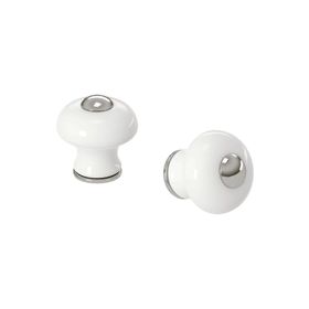 IKEA Hishult Porselen Beyaz 30 mm Topuz