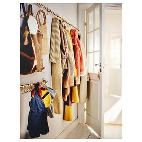 IKEA Hultarp Pirinç Rengi 11 cm Kanca
