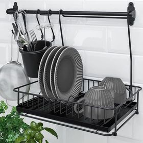 IKEA Hultarp Siyah Bulaşıklık
