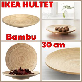 IKEA Hultet Dekoratif Bambu 30 cm Tabak