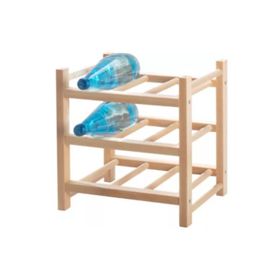IKEA Hutten Masif Ahşap 33x30x34 cm Şaraplık
