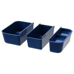 IKEA Ikea 365+ Koyu Mavi Saklama Kabı Ek Parçası