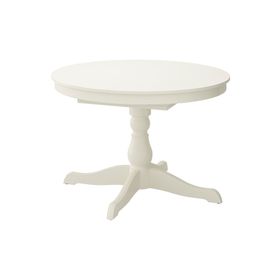 IKEA Ingatorp Yuvarlak Beyaz 4 6 Kişilik Yemek Masası