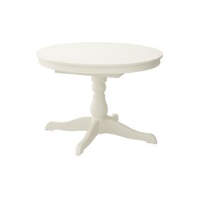 IKEA Ingatorp Yuvarlak Beyaz 4 6 Kişilik Yemek Masası