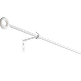 IKEA Irja Beyaz 140 cm Perde Çubuğu Seti
