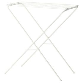 IKEA Jall Beyaz 79x40x82 cm Çamaşır Kurutma Askılığı