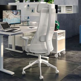 IKEA Jarvfjallet Grann Beyaz Çalışma Sandalyesi