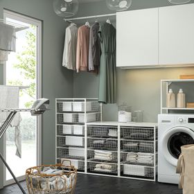 IKEA Jonaxel 89297677 Beyaz Dolap