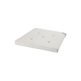 IKEA Justina 35/42x40x4 cm Ekru Sandalye Minderi