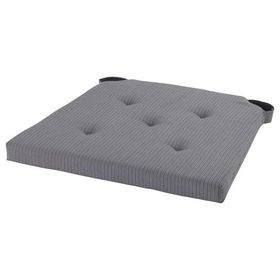 IKEA Justina 35/42x40x4 cm Gri Sandalye Minderi