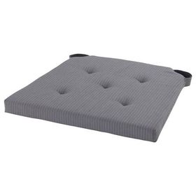 IKEA Justina 35/42x40x4 cm Gri Sandalye Minderi