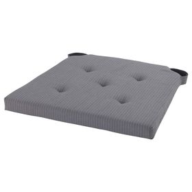 IKEA Justina 35/42x40x4 cm Gri Sandalye Minderi