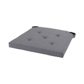 IKEA Justina 35/42x40x4 cm Gri Sandalye Minderi
