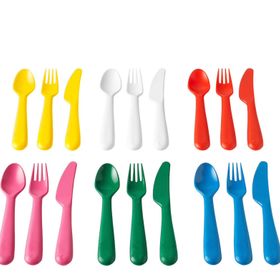 IKEA Kalas Çok Renkli Çatal Bıçak Seti