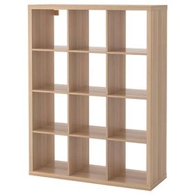IKEA Kallax 12 Bölmeli Venge 112x147 cm Raf Ünitesi