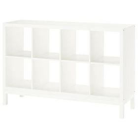 IKEA Kallax 147x94 cm Beyaz Açık Raf Ünitesi