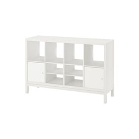IKEA Kallax 147x94 cm Beyaz Açık Raf Ünitesi