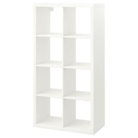 IKEA Kallax 8 Bölmeli Beyaz 77x147 cm Raf Ünitesi