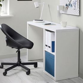 IKEA Kallax Beyaz Çalışma Masası
