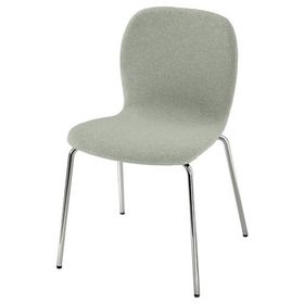 IKEA Karlpetter/Sefast Gunnared Açık Yeşil-Krom Kaplama Döşemeli Sandalye