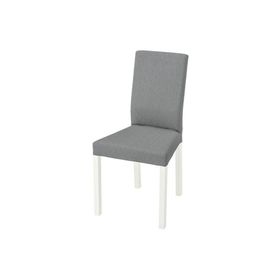 IKEA Kattil Kumaş Beyaz-Knisa Açık Gri Sandalye