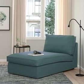 IKEA Kivik Kelinge Gri Turkuaz Uzanma Koltuğu