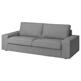 IKEA Kivik Tibbleby Bej-Gri 3'lü Kanepe