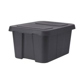 IKEA Klamtare Koyu Gri 58x45x30 cm Kapaklı Kutu