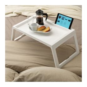 IKEA Klıpsk Beyaz 56x36x26 cm Yatak Tepsisi