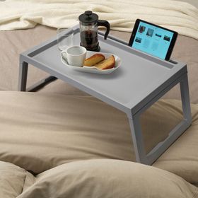 IKEA Klıpsk Gri 56x36x26 cm Yatak Tepsisi