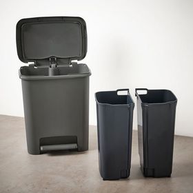 IKEA Knöckla 25 lt Koyu Gri Çöp Kutusu