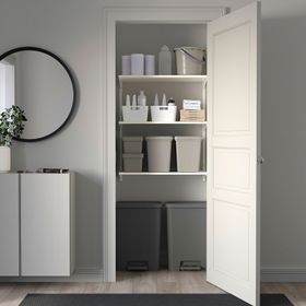 IKEA Knöckla 25 lt Koyu Gri Çöp Kutusu