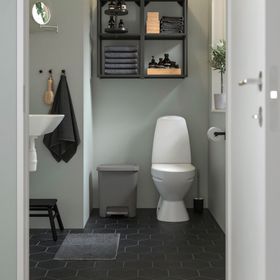 IKEA Knöckla 25 lt Koyu Gri Çöp Kutusu