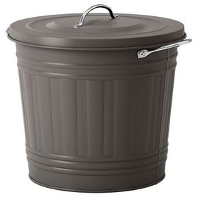 IKEA Knodd Gri 16 lt Çöp Kutusu
