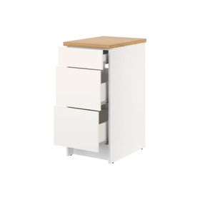 IKEA Knoxhult Beyaz 40 cm Çekmeceli Alt Dolap