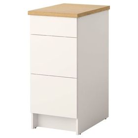 IKEA Knoxhult Beyaz 40 cm Çekmeceli Alt Dolap
