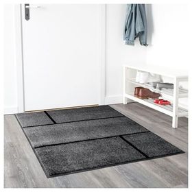 IKEA Köge Gri-Siyah 102x152 cm Paspas