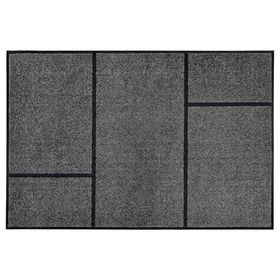 IKEA Köge Gri-Siyah 102x152 cm Paspas