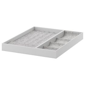 IKEA Komplement Açık Gri 75x58 cm Dolap Içi Düzenleyici Sürgülü Raf
