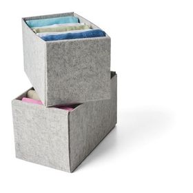 IKEA Komplement Açık Gri 75x58 cm Kutu Seti