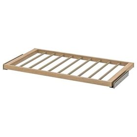 IKEA Komplement Ağartılmış Meşe Görünümlü 50x58 cm Sürgülü Pantolon Askısı