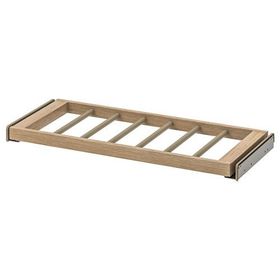 IKEA Komplement Ağartılmış Meşe Görünümlü 50x58 cm Sürgülü Pantolon Askısı