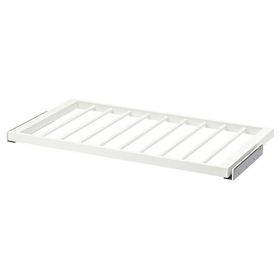 IKEA Komplement Beyaz 100x35 cm Sürgülü Pantolon Askısı