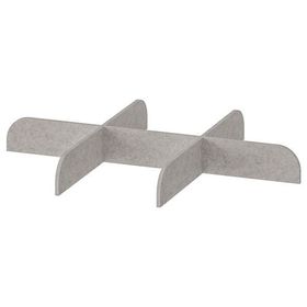 IKEA Komplement Beyaz 50x35 cm Cam Raf