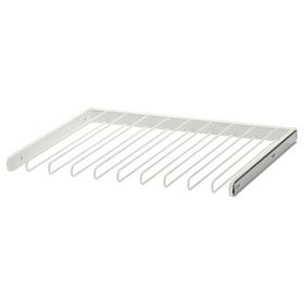 IKEA Komplement Beyaz 75x58 cm Sürgülü Pantolon Askısı