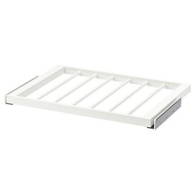 IKEA Komplement Beyaz 75x58 cm Sürgülü Pantolon Askısı