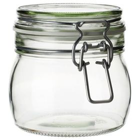 IKEA Korken Cam 0.5 lt Kavanoz