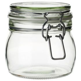 IKEA Korken Cam 0.5 lt Kavanoz
