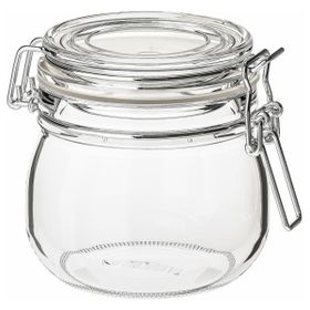 IKEA Korken Cam 0.5 lt Kavanoz