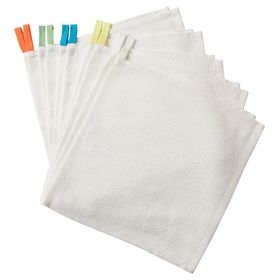 IKEA Krama Beyaz 30x30 cm Havlu Seti